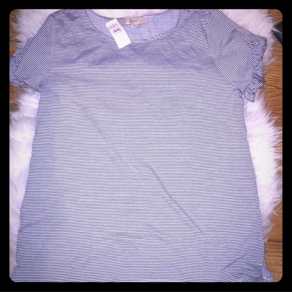 Loft striped t-shirt NWT